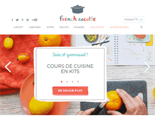 Tablet Screenshot of frenchcocotte.com